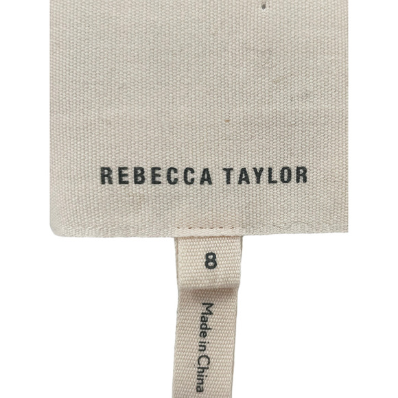 REBECCA TAYLOR  BOUCLE TWEED BLACK AND WHITE JACKET - Picture 8 of 9